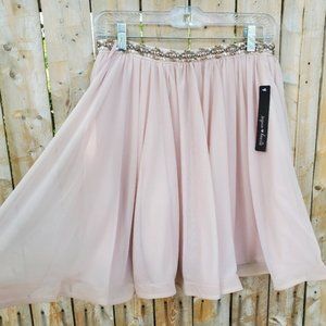 Sequin Hearts Juniors flare Skirt